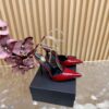 YSL Saint Laurent Pointed-Toe Slingback Heels