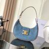 Celine Ava Triomphe Bag in Denim 1