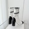 Chanel Mid-Calf Sock Boots 11