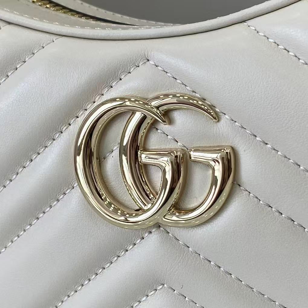 Gucci GG Marmont Half Moon Mini Bag 13