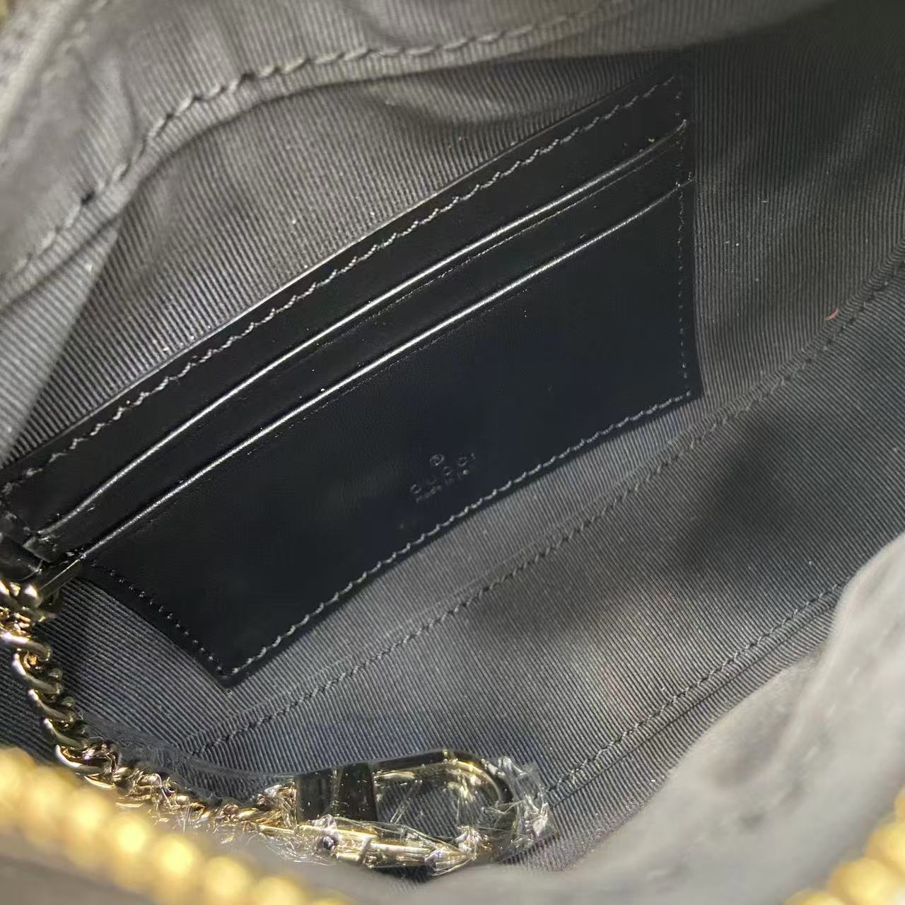 Gucci GG Marmont Half Moon Mini Bag 8