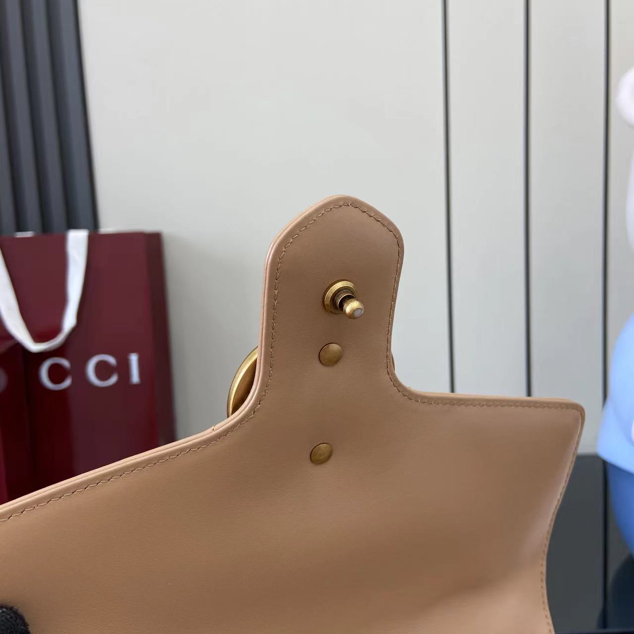 Gucci GG Marmont Medium Top Handle Bag 10