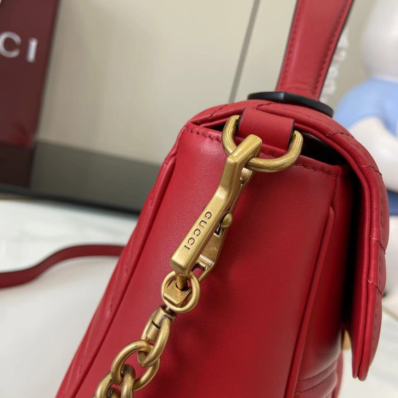 Gucci GG Marmont Medium Top Handle Bag 23
