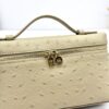 Loro Piana Extra Pocket L19 Bag in Ostrich Leather 24