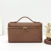 Loro Piana Extra Pocket L19 Bag in Ostrich Leather 52