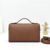Loro Piana Extra Pocket L19 Bag in Ostrich Leather 53