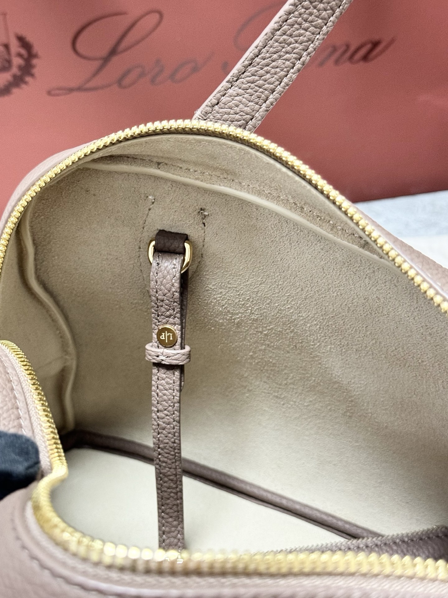 Loro Piana Needle Bag in Grained Calfskin 27