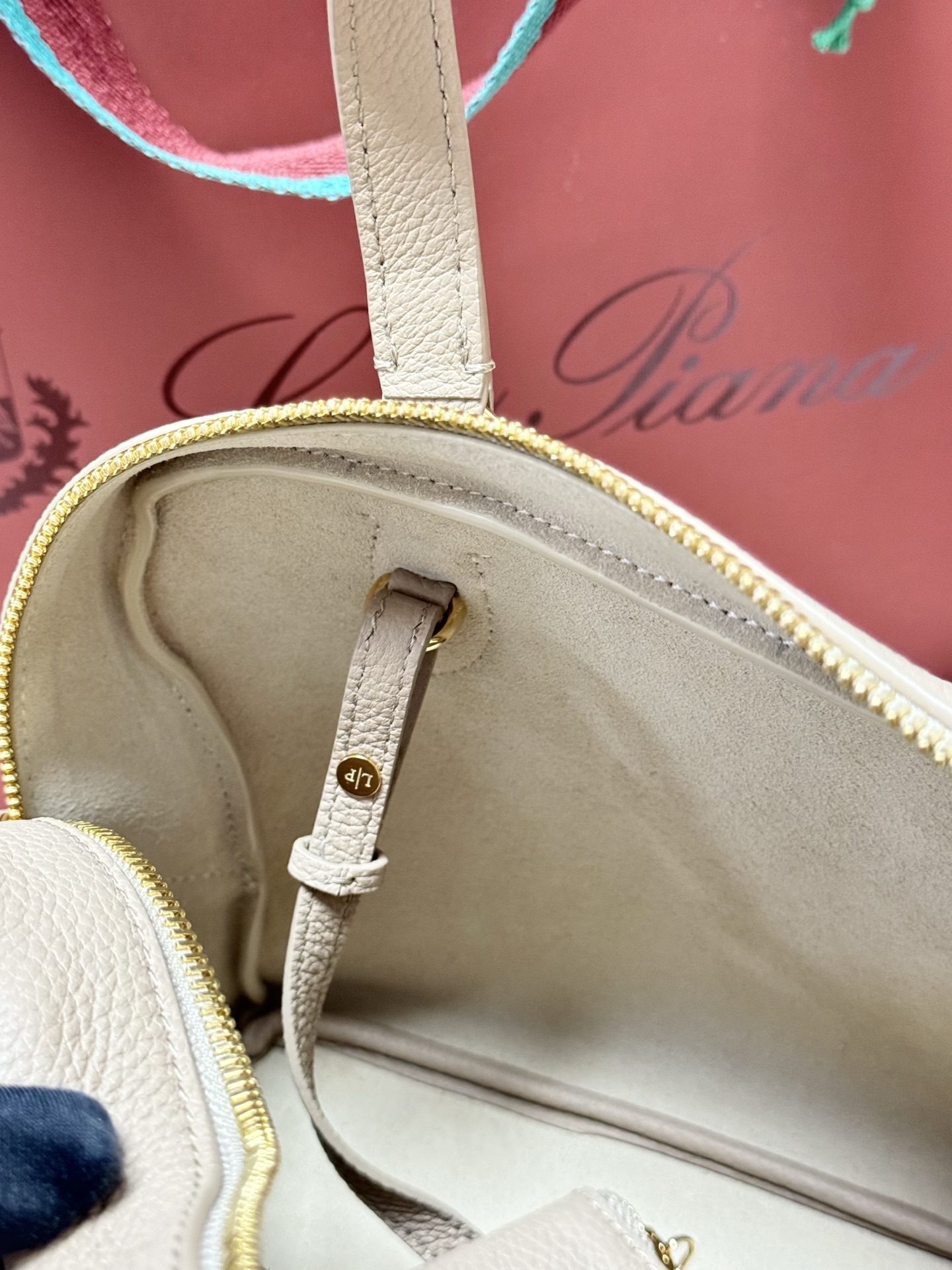 Loro Piana Needle Bag in Grained Calfskin 36