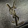 SAINT LAURENT Cassandre Metallic Logo Clutch Bag 6