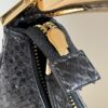 Tom Ford Bianca Mini Hobo Bag in Black Python-Embossed Leather 9