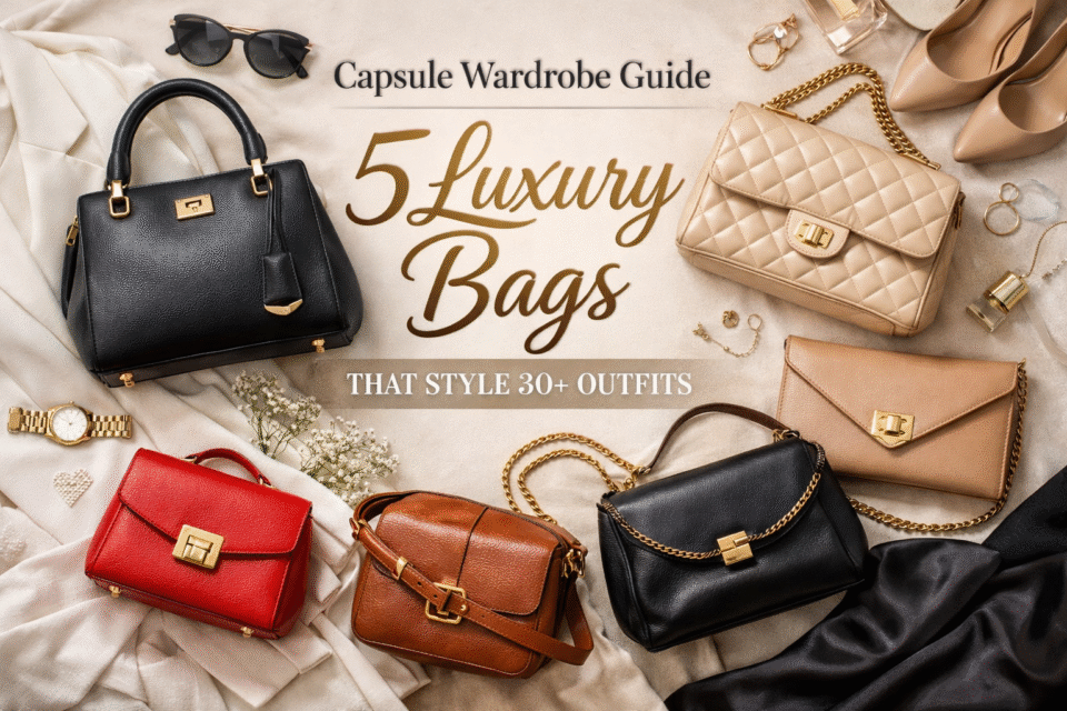 Capsule Wardrobe Guide 2026 5 Luxury Bags That Create 30+ Outfits