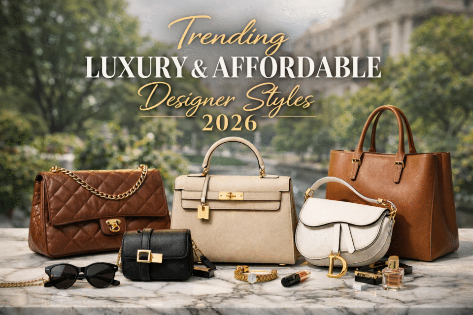 Trending Luxury & Affordable Designer Styles 2026 branded bags